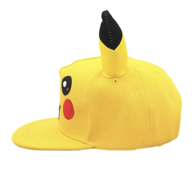 Кепка Пикачу с ушками детская Размер от 46 см до 56 см (1012