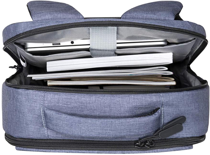 Plecak na laptopa Xiaomi Business Casual Backpack 15.6" Light Blue (6934177732362) - obraz 7