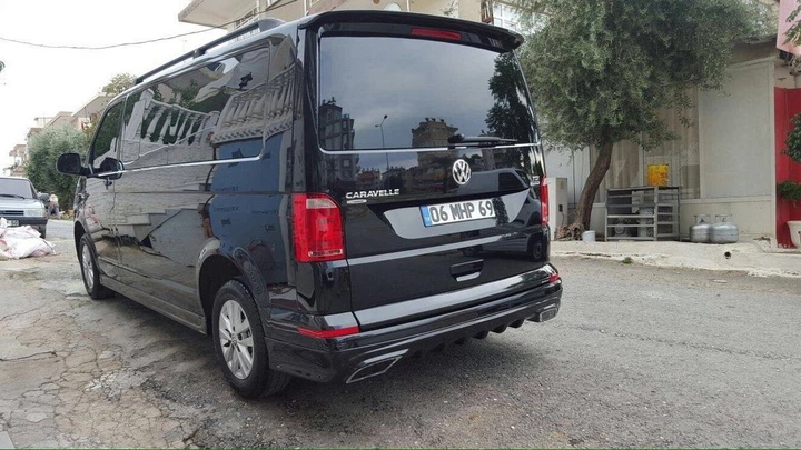 Спойлер Meliset (под покраску) для Volkswagen T6 2015-2024 гг - изображение 5