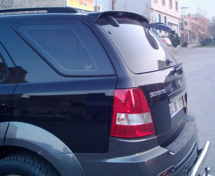 Спойлер Meliset (под покраску) для Kia Sorento I BL 2002-2009 гг - изображение 3