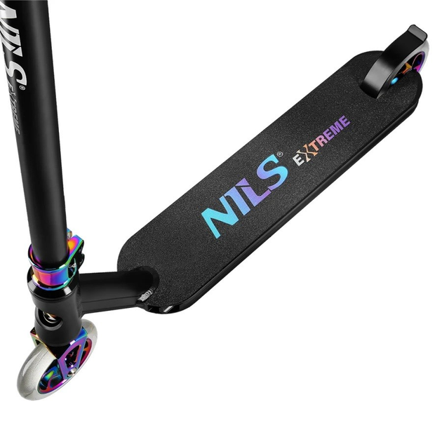Самокат дитячий Nils Extreme для трюків HS024 PRO Чорний (16-50-240) - зображення 12