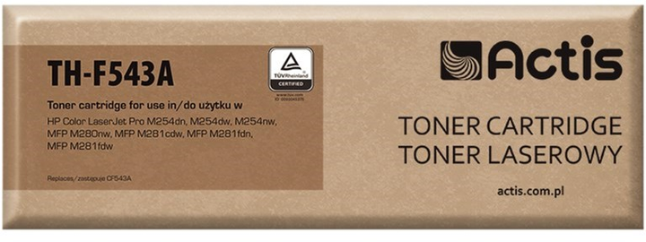 Toner ACTIS Standard TH-55X do HP 55X CE255X, Canon CRG-724H Black - obraz 1