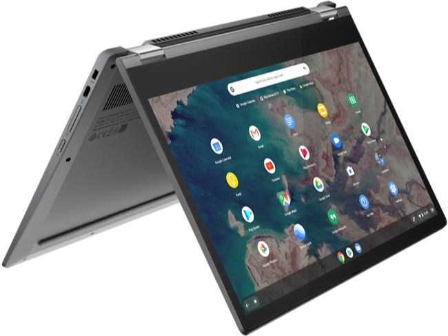 Ноутбук 13.3" Lenovo IdeaPad Flex 5 13IML05 Intel Core i5-10210U RAM 8GB SSD 128GB 10год батарея Chrome OS - зображення 2