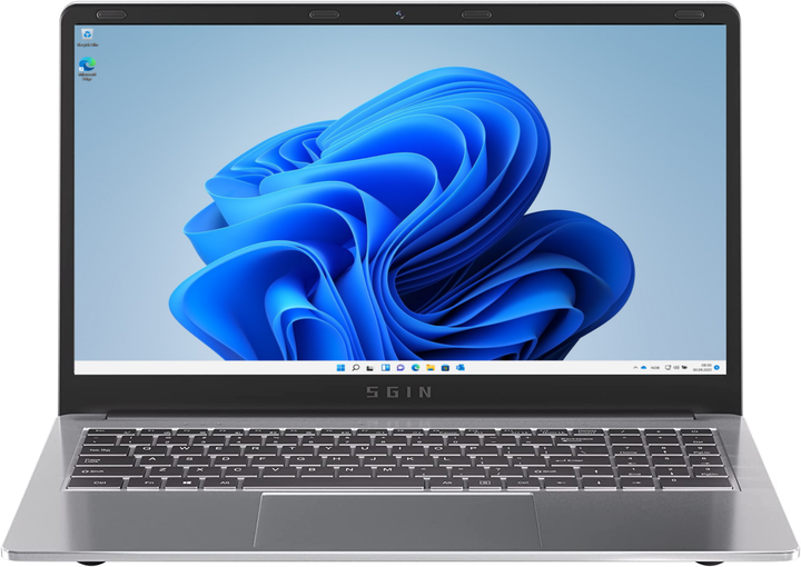 Ноутбук 15.6" Sgin M15 Intel Celeron N4020C RAM 4GB SSD 128GB Windows 11 Over Stоск g2 - Фото 1 Ноутбук 15.6" Sgin M15 Intel Celeron N4020C RAM 4GB SSD 128GB Windows 11 Over Stоск g2 - изображение 1