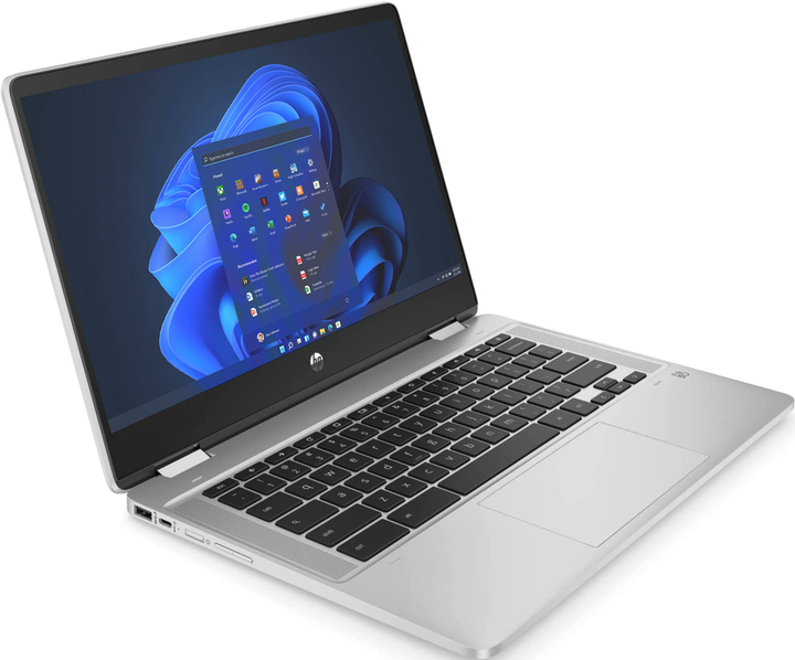 Ноутбук 14" HP x360 14b-cb0020ng Intel Pentium N6000 RAM 4GB eMMC 64GB + SD 128GB 11час батарея Win11 - изображение 3