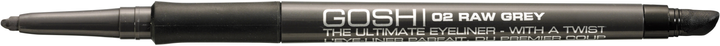 Олівець для очей Gosh Ultimate 02 Raw grey (5701278518024) - зображення 1