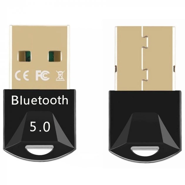 Bluetooth адаптер 5.0 Dual Mode Блютуз для ПК і ноутбука U&P Easy Idea BTA-501 Black (BTA501b) - зображення 5