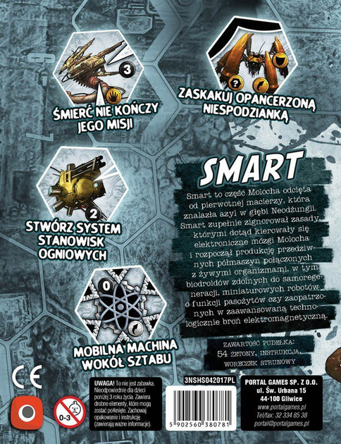 Настільна гра Portal Games Neuroshima HEX 3.0 Smart доповнення до Neuroshima HEX 3.0 (5902560380781) - зображення 2