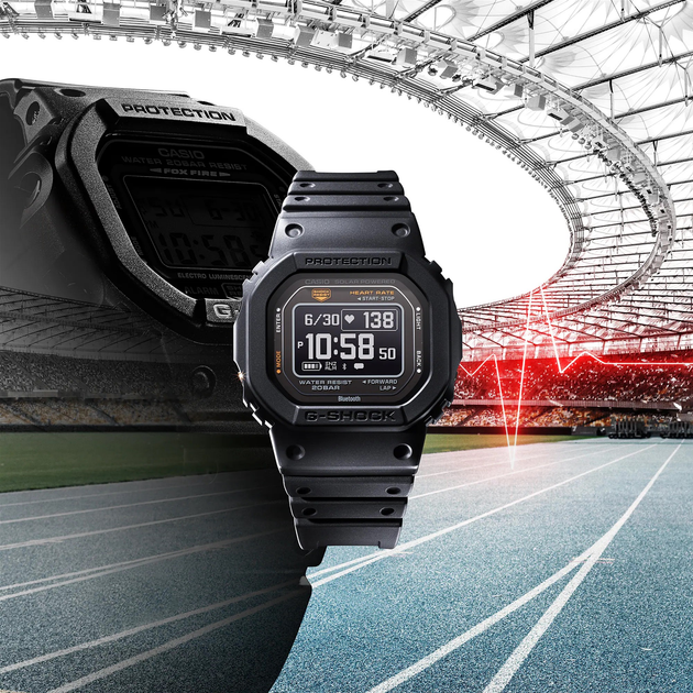 Мужские часы CASIO G-Shock DW-H5600-1ER + кабель - изображение 10