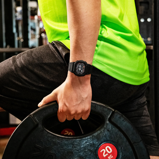 Мужские часы CASIO G-Shock DW-H5600-1ER + кабель - изображение 16