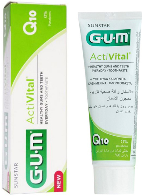 Зубна паста GUM Activital 75 мл (7630019902472) - зображення 1