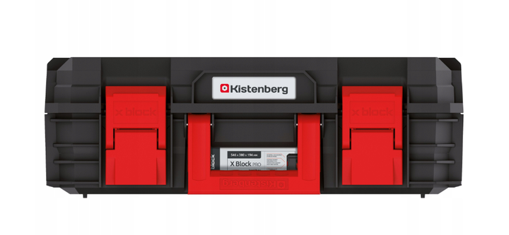 Ящик для інструментів до системи Kistenberg X Block TECH 20 з органайзерами Kistenberg 546 x 380 x 194 мм KXB604020G-S411 - изображение 5