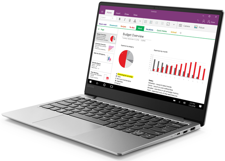 Ноутбук 13.3" Lenovo Ideapad S530-13IW Intel Core i7-8565U RAM 16GB SSD 1TB Windows 11 - изображение 4