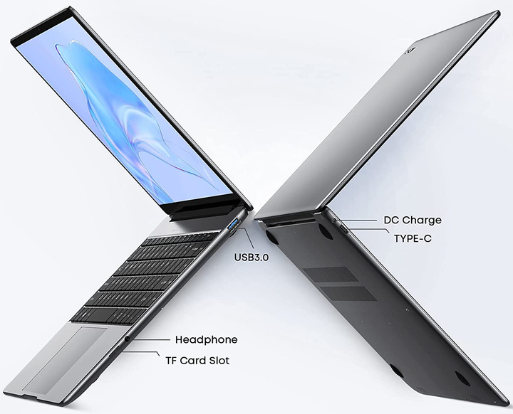 Ноутбук 14" Chuwi GemiBook Pro Intel Celeron J4125 RAM 12GB SSD 256GB Windows 11 Over Stоск g2 - Фото 2 Ноутбук 14" Chuwi GemiBook Pro Intel Celeron J4125 RAM 12GB SSD 256GB Windows 11 Over Stоск g2 - зображення 2