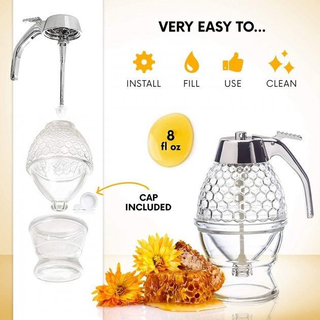 Диспенсер дозатор для меда и соусов Honey Dispenser – фото, отзывы ...