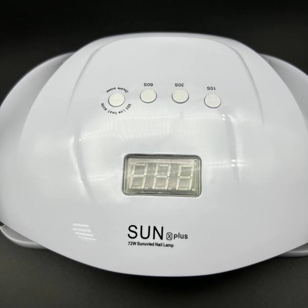 Лампа для маникюра на две руки SUN X Plus 72W LED/UV, белая - изображение 2