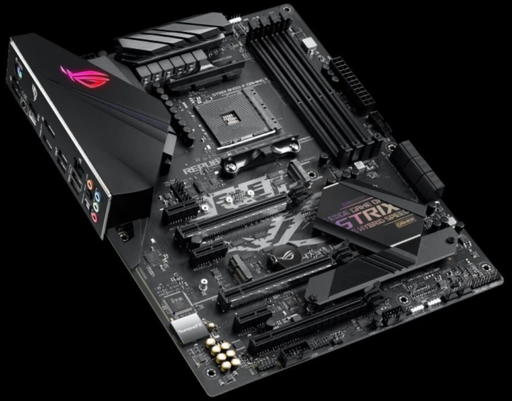 Материнська плата Asus ROG Strix B450 Gaming II (sAM4, AMD B450, PCI-Ex16) - Фото 3 Материнська плата Asus ROG Strix B450 Gaming II (sAM4, AMD B450, PCI-Ex16) - зображення 3