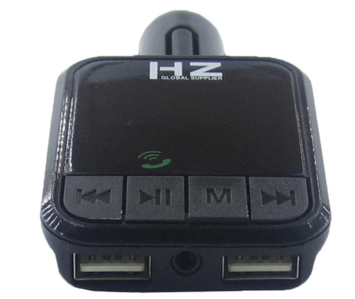 Автомобильный MP3 Трансмиттер FM-модулятор HZ H86 Bluetooth black - Фото 2 Автомобильный MP3 Трансмиттер FM-модулятор HZ H86 Bluetooth black - изображение 2
