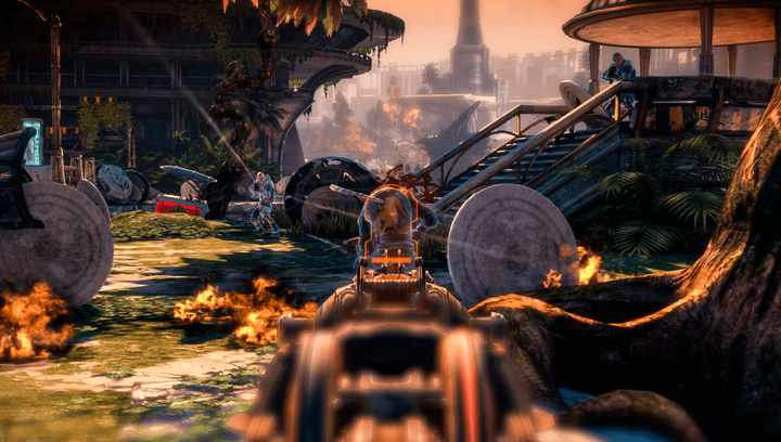 Гра Sony PlayStation 3 BulletStorm Російські Субтитри Б/У - Фото 6 Гра Sony PlayStation 3 BulletStorm Російські Субтитри Б/У - зображення 6