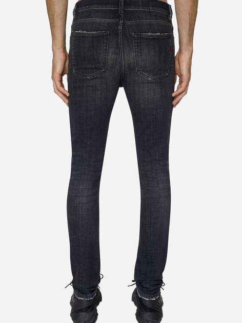 Jeansy skinny męskie Diesel 1983 D-AMNY L.32 A0358409D8802 30 (7US) Niebieskie (8051385948854) - obraz 2