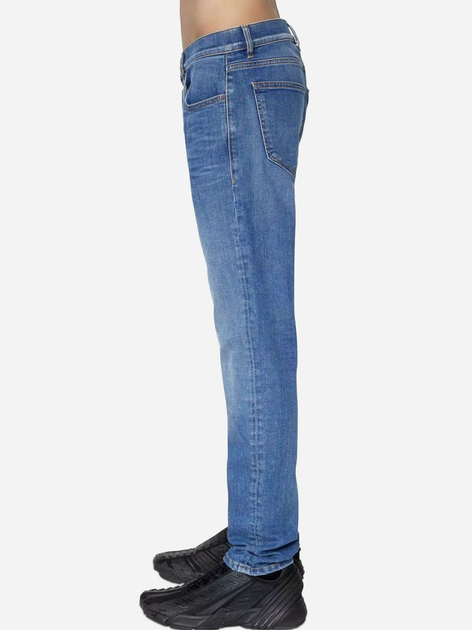 Jeansy regular fit męskie Diesel 2019 D-STRUKT L.32 A0355809D4701 38 (13US) Niebieskie (8051385691972) - obraz 3