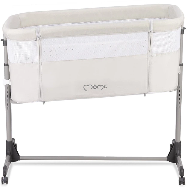 Приставная Кроватка MoMi Revo Light grey (LOZE00022) - изображение 2