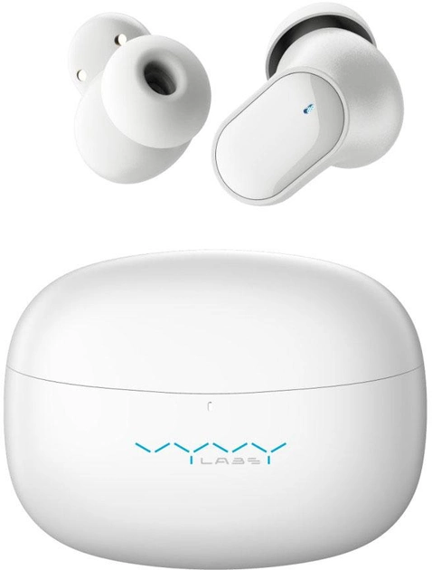 Акция на Навушники Vyvylabs Bean True Wireless Earphones White (VGDTS1-01) от Rozetka