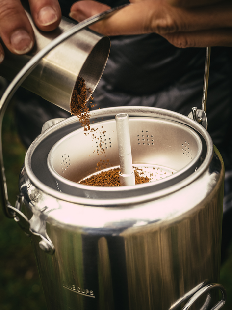 Easy Camp Adventure Coffee Pot 1.4L Silver