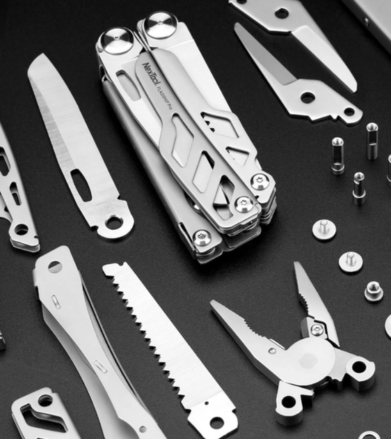 Мультитул NexTool Flagship Pro (NE0105) 16 в 1 Silver - изображение 2