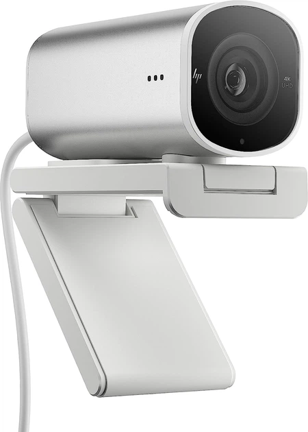 Вебкамера HP 695J6AA 960 Streaming, 4K, 30fps, auto focus, серебристый - изображение 2