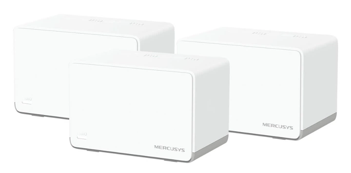 Система WiFi-Mesh H70X AX1800, 3xGE LAN/WAN, 3мод Mercusys (2000003286553) - Фото 5 Система WiFi-Mesh H70X AX1800, 3xGE LAN/WAN, 3мод Mercusys (2000003286553) - изображение 5