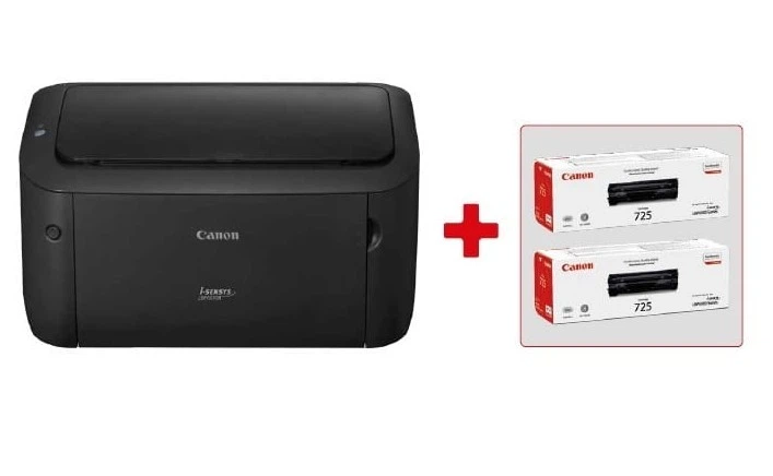 Принтер А4 Canon i-SENSYS LBP6030B (8468B042AA) + 2 картриджа Canon 725 - Фото 1 Принтер А4 Canon i-SENSYS LBP6030B (8468B042AA) + 2 картриджа Canon 725 - изображение 1