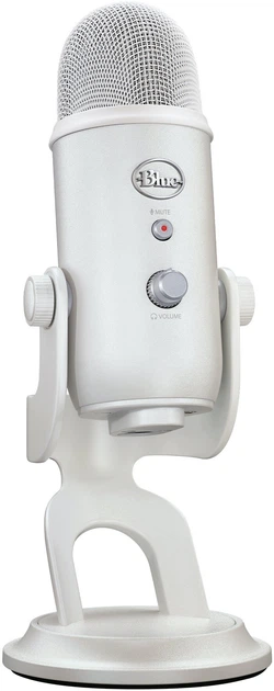 そ*う様 BlueYeti ホワイト マイク Микрофон Blue Microphones Yeti White Mist (988-000533) – фото