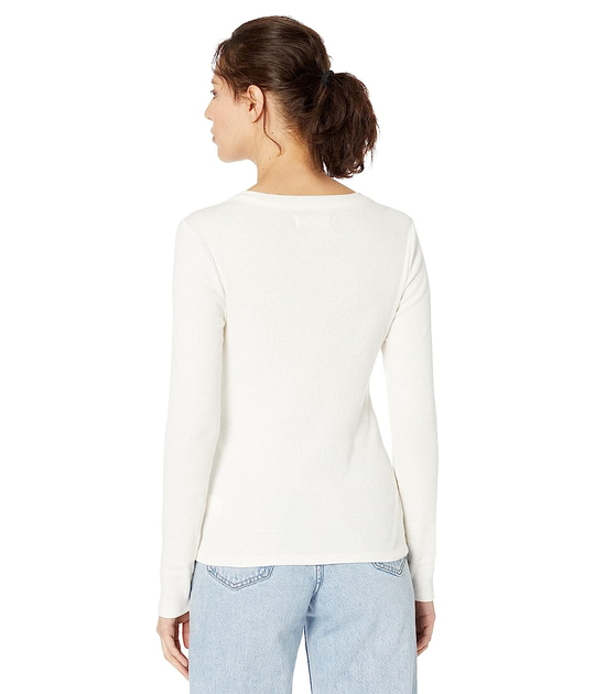 Lucky Brand Long Sleeve V-Neck Top