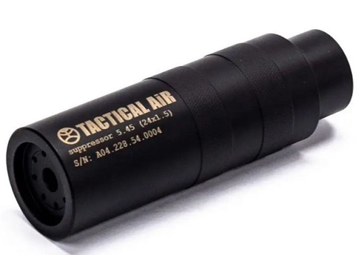 Глушитель Steel Tactical AIR для калибра .223 резьба 1/2х28 - 220мм. - изображение 1