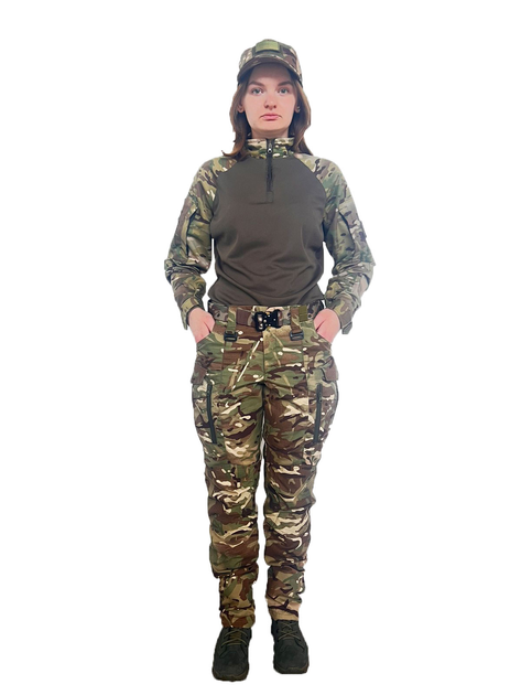 Жіноча військова форма мультикам Pancer Protection 44 - зображення 1