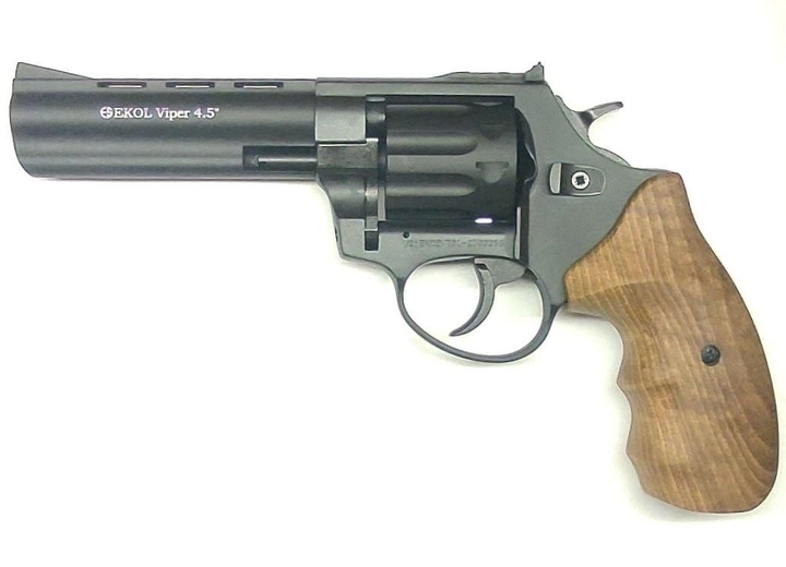 Револьвер під патрон Флобера Ekol Viper 4,5" Black Бук Full SET - зображення 2