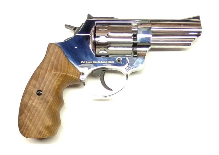 Револьвер под патрон Флобера Ekol Viper 3" Chromet Бук Full SET - изображение 2