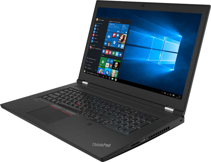 Laptop Lenovo ThinkPad P17 G2 (20YVS1M000) Czarny - obraz 2