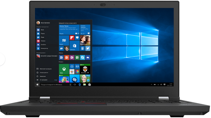 Ноутбук Lenovo ThinkPad P17 G2 (20YVS1M000) Black - зображення 4