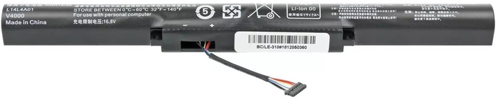 Акумулятор Mitsu для ноутбуків Lenovo IdeaPad 310, 510S 14.4-14.8 V 2200 mAh (BC/LE-310) - зображення 3