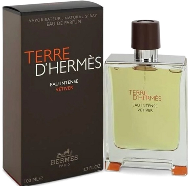 Woda perfumowana męska Hermes Terre D'Hermes Eau Intense Vetiver 100 ml (3346131430741) - obraz 1