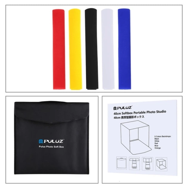 Лайткуб (фотобокс) Puluz PU5140 (40 х 40 х 40 см) белый - изображение 5