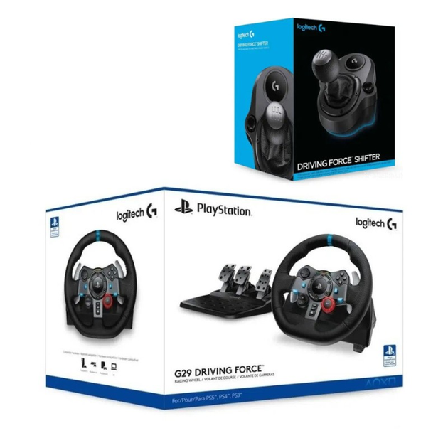 Комплект Набор 3 в 1 Logitech G29 Руль и педали Driving Force Racing ...