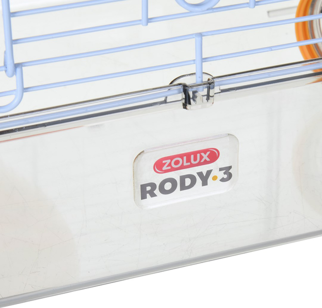 Клітка модульна для гризунів ZOLUX Rody 3 Trio 41x27x53 см Жовта (DLZZOUKLA0034) (3336022060249) - зображення 12