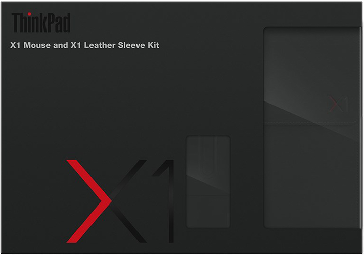 Комплект Миша ThinkPad X1 Presenter + Чохол для ноутбука X1 Leather Sleeve 14" (4XR0V83212) - зображення 13