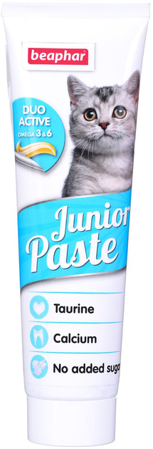 Добавка дієтична для кошенят BEAPHAR Junior Pasta з мікроелементами 100 г (8711231129560) - зображення 1