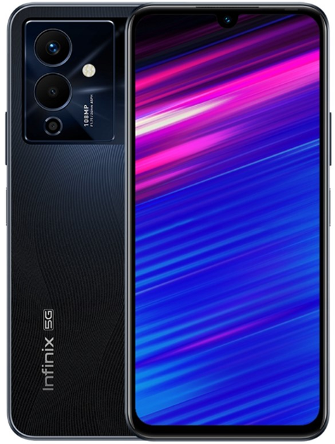 Мобільний телефон Infinix Note 12 PRO 5G (X671B Black) 8/128GB Black (4895180785061) - зображення 1