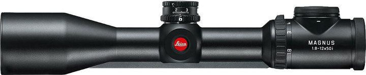 Прилад оптичний Leica Magnus 1,8-12x50 з шиною та сіткою приладів L-4a c підсвічуванням. BDC - зображення 1