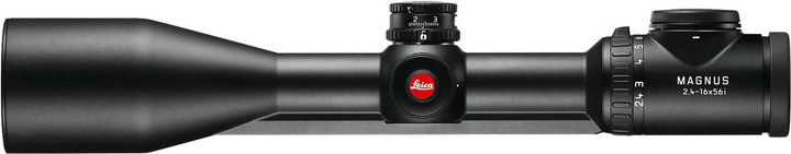 Прилад оптичний Leica Magnus 2.4-16x56 з шиною та сіткою приладів L-4a c підсвічуванням. BDC - зображення 1